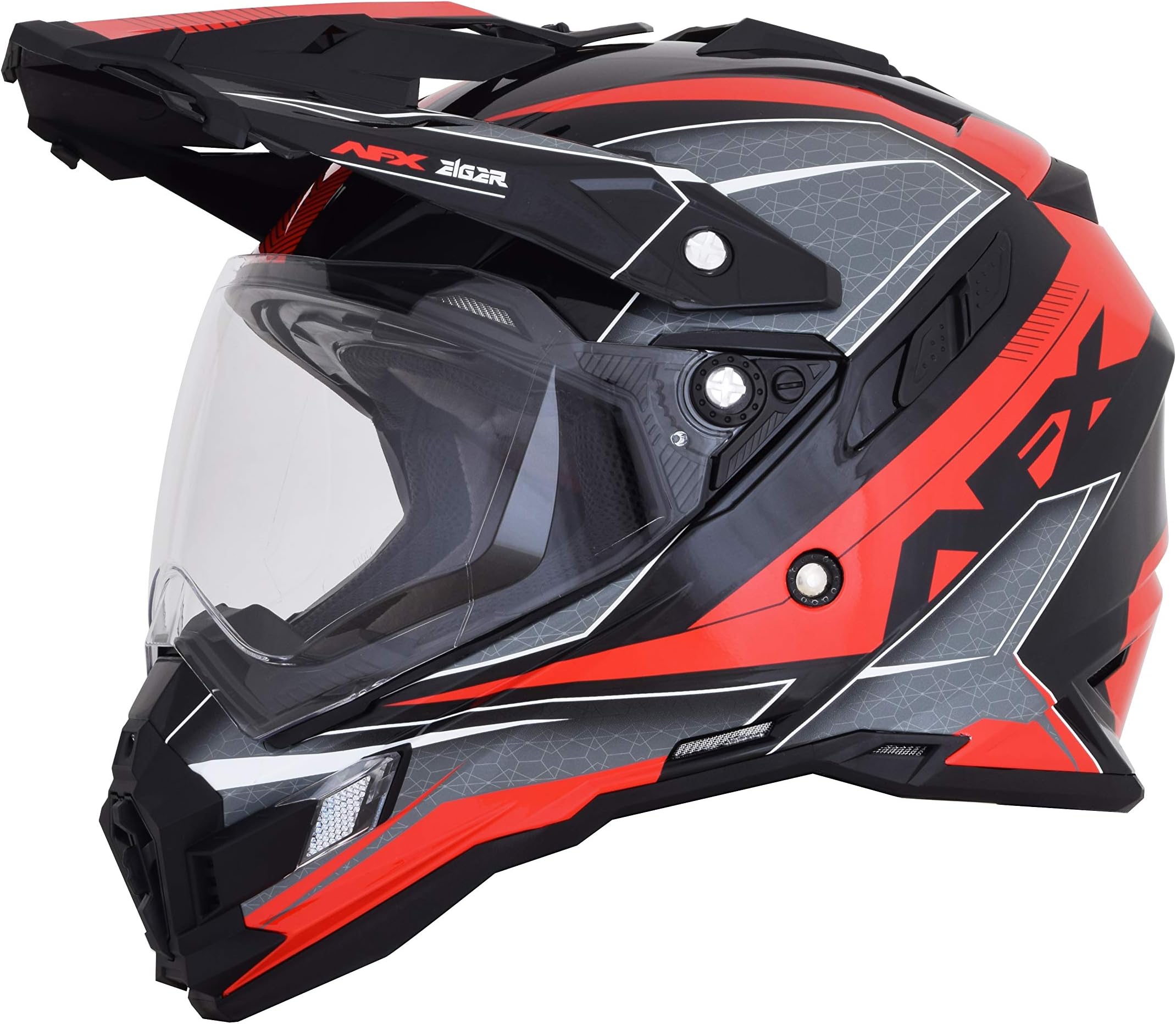HELMET FX41 BLK/RED SM