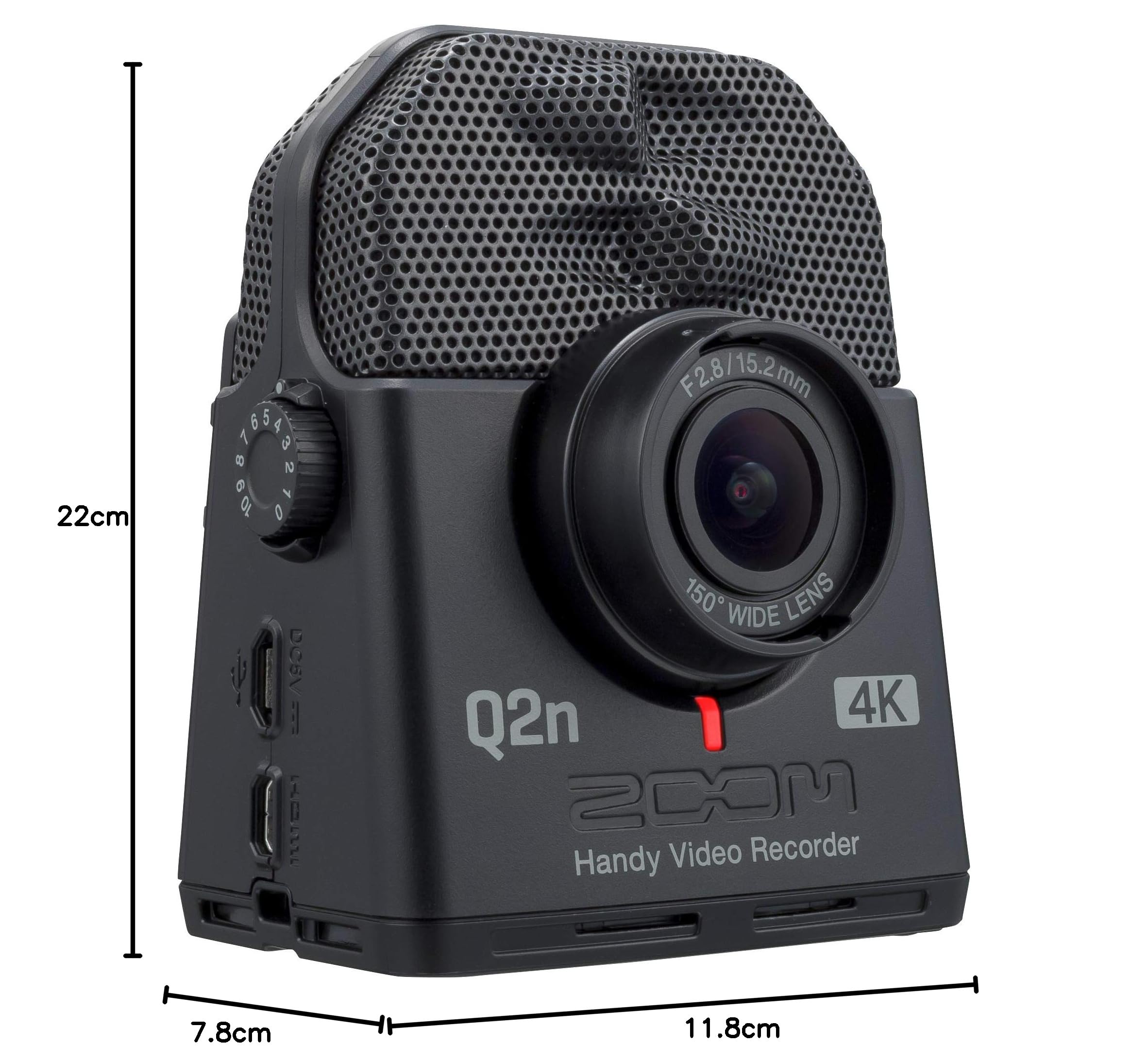 Zoom, Q2n-4K, registratore video audio usb