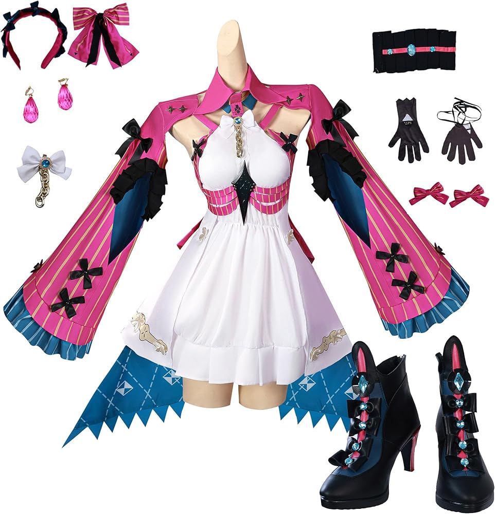 Amazon.co.jp: [M-loongren] 鳴潮 カルロッタ コスプレ衣装 全セット