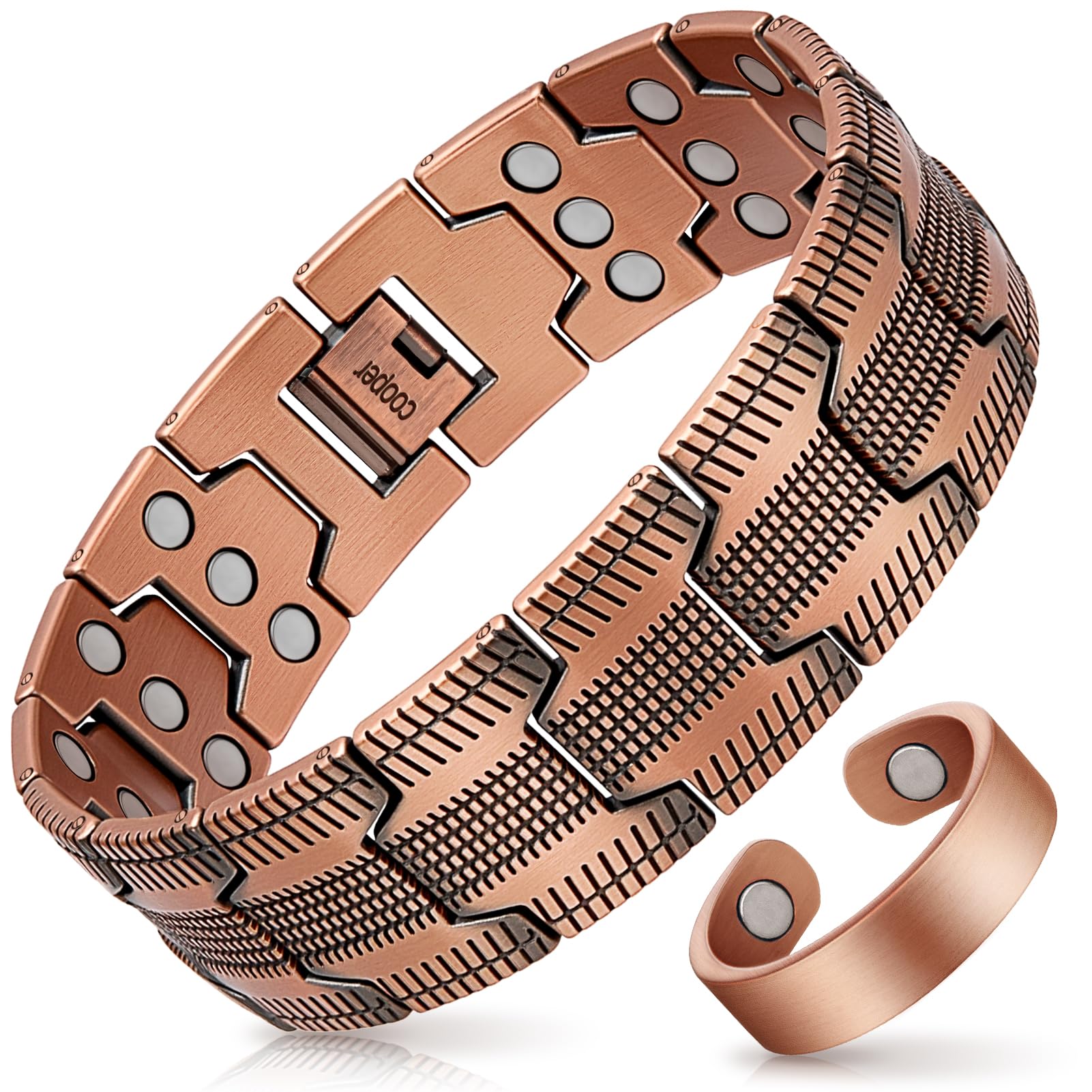 Mahnco Copper Bracelet for Men