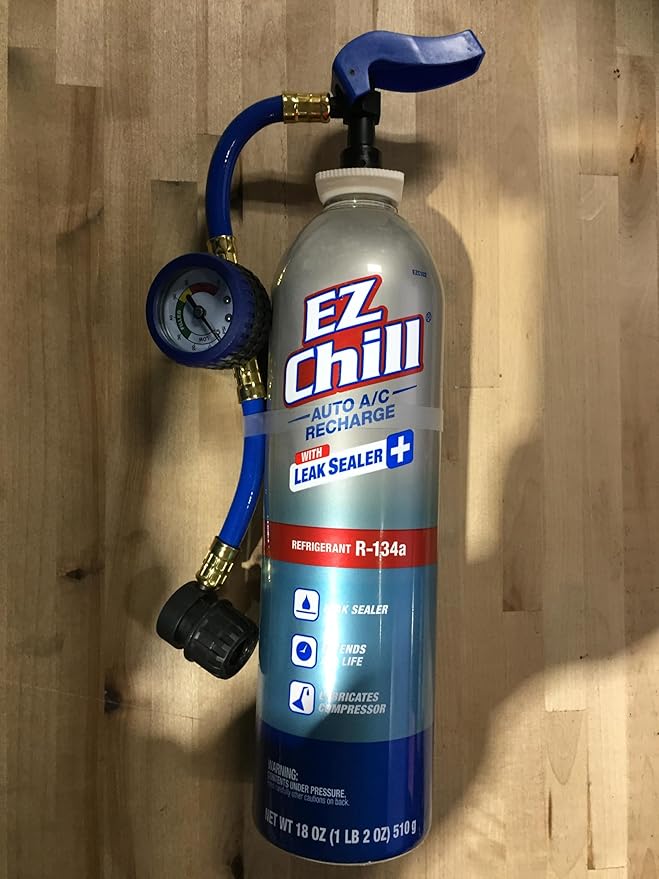 AC Pro Certified R134A Refrigerant with Stop Leak and Oil