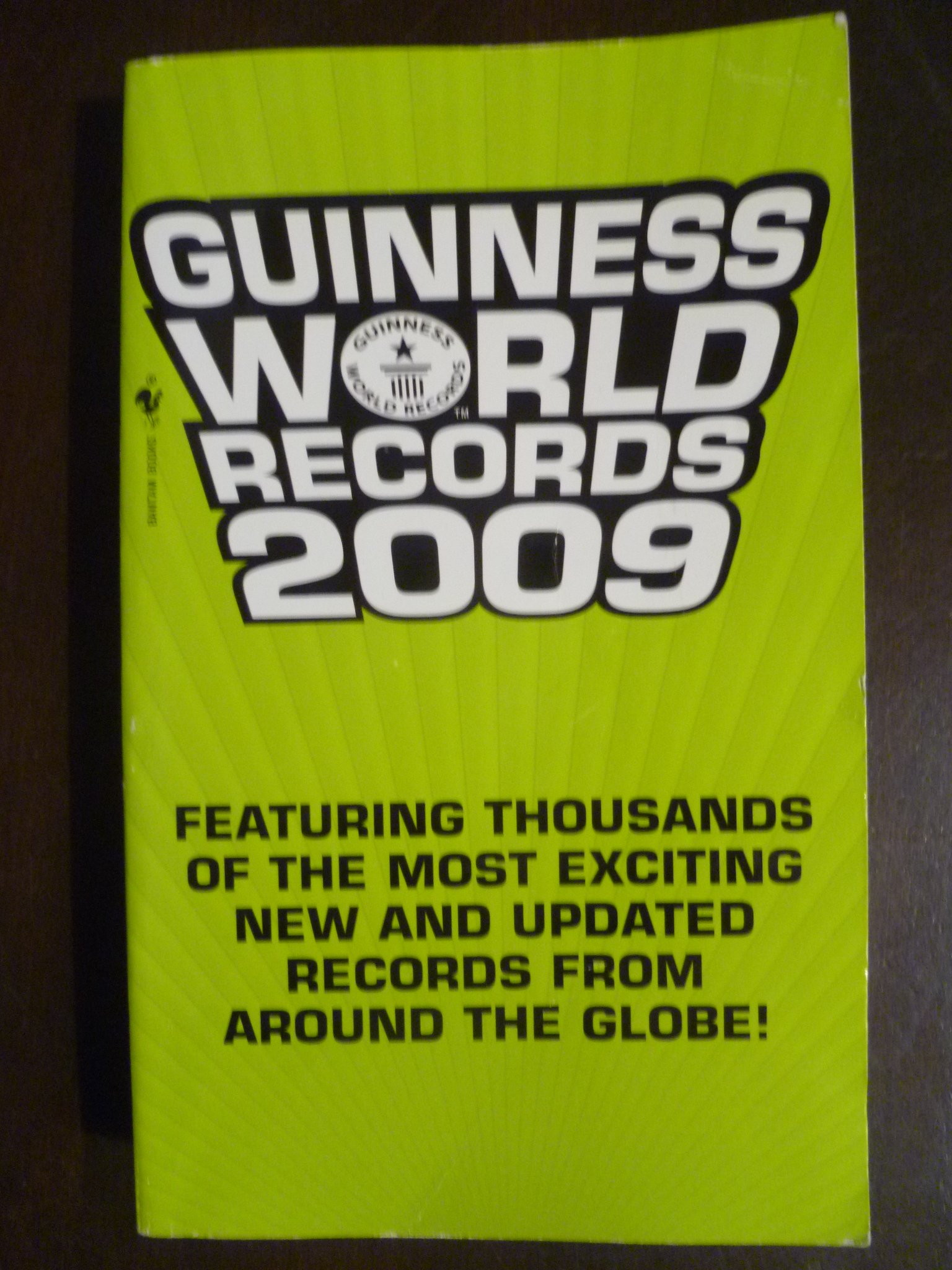 Guiness Book of World Records 2009 [Paperback]