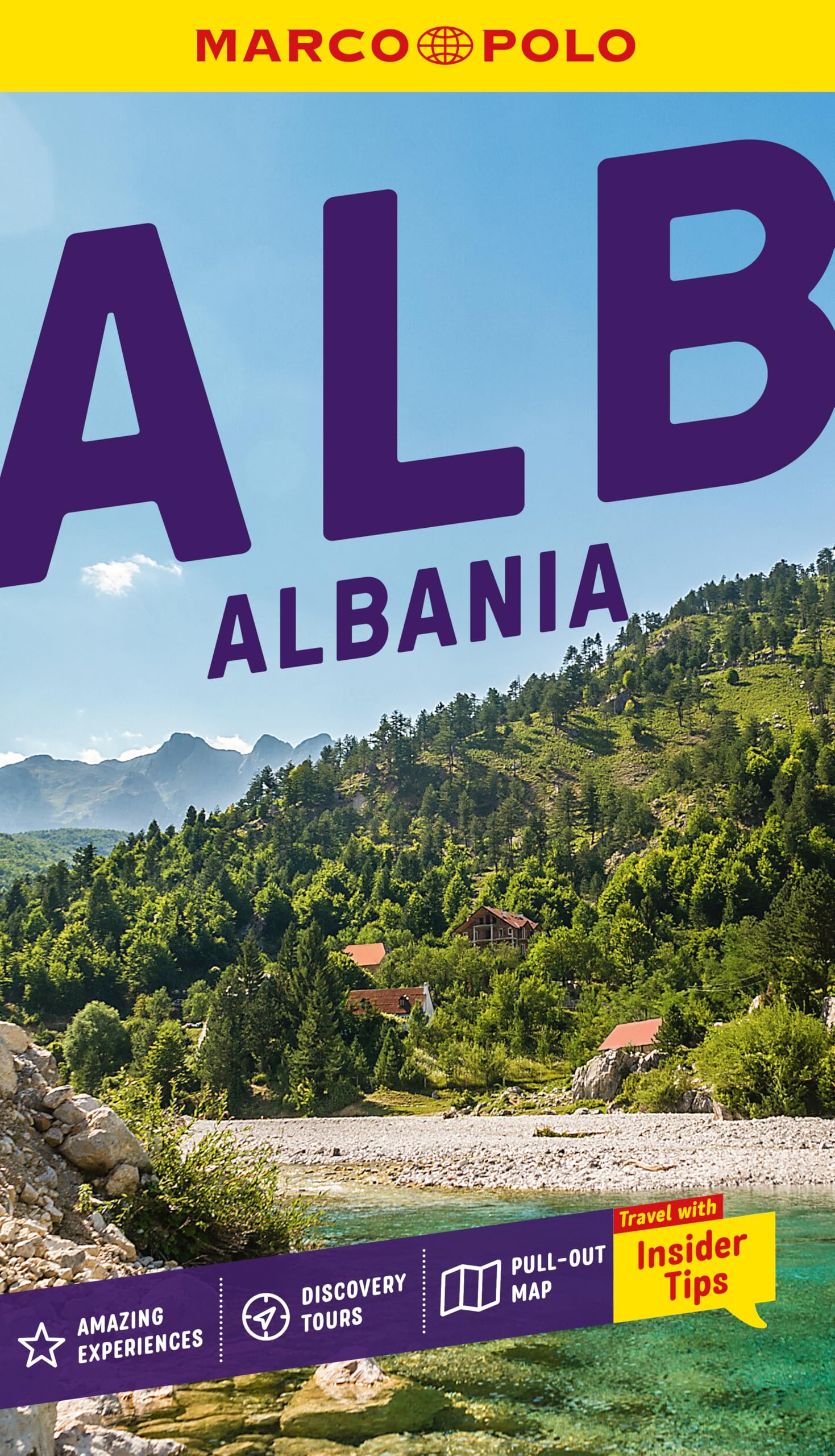 Marco Polo Albania Pocket Travel Guide | Pull-out Map | Local Knowledge | Covers: Tirana, Berat, Albanian Riviera, beaches and more (Marco Polo Pocket Guides)