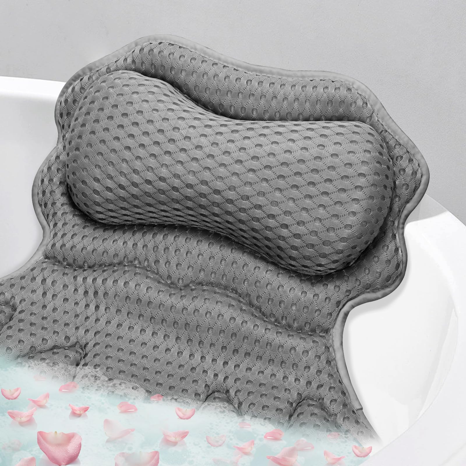 SetSail Bath Pillow - Neck & Back Support -9