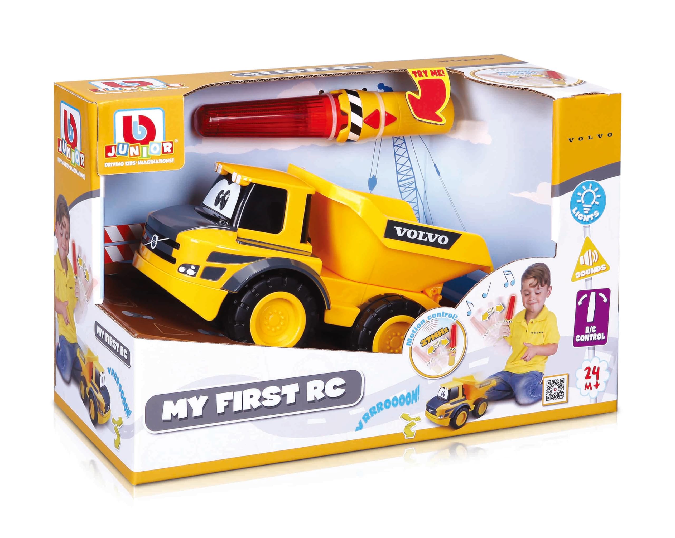 Camion Volvo RC véhicule gyroscopique télécommandé bébé - 6