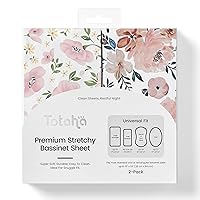 Vista 11 de Sábanas ajustadas para moisés Halo, TotAha, sábanas universales para moisés súper suaves y neutras para niñas y niños, compatibles con Halo, Baby