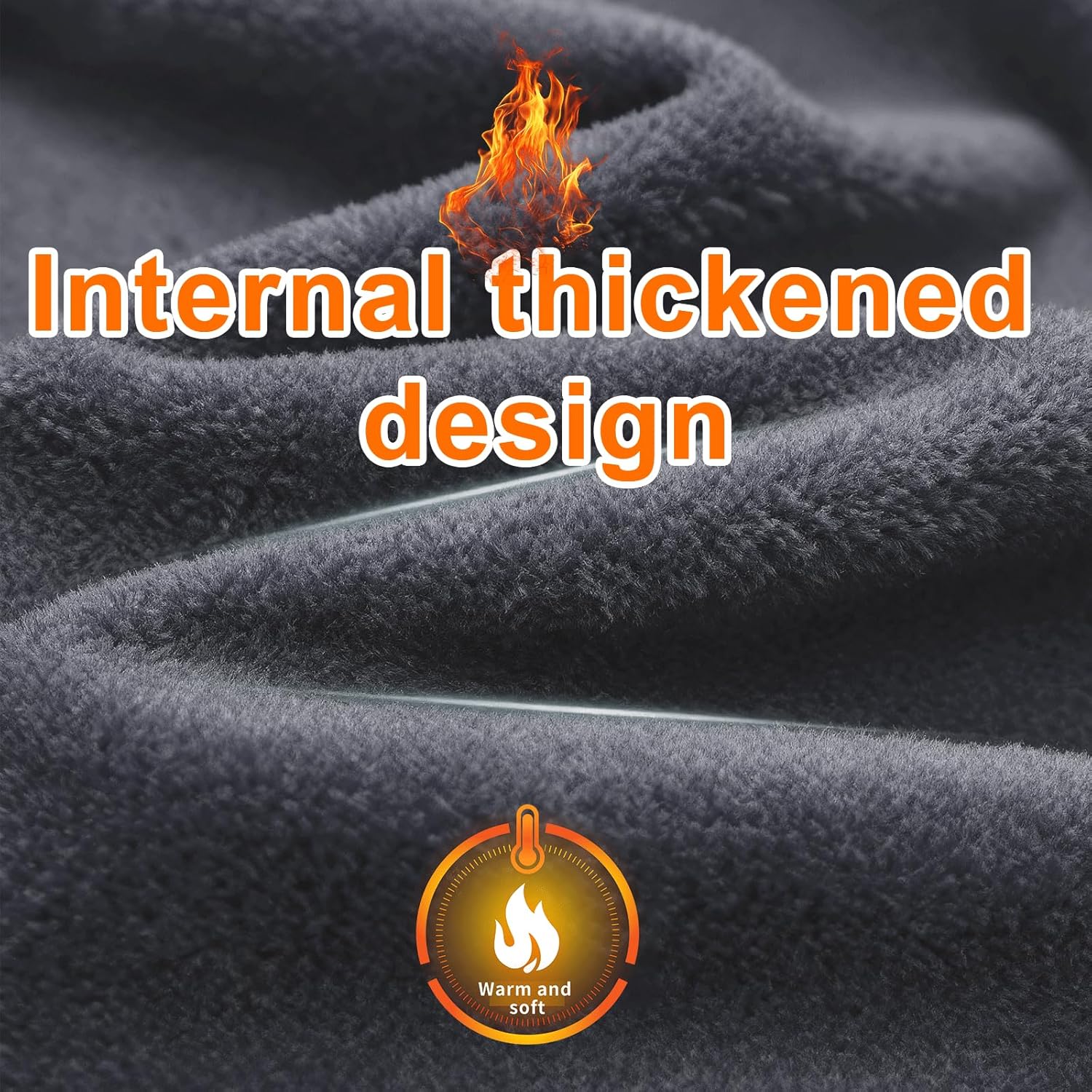 Men's Tactical Pants,Hiking Pants,Fleece Lined Sweatpants,Waterproof,Breathable,Lightweight,Ripstop,Mens Work Pants - Image 5