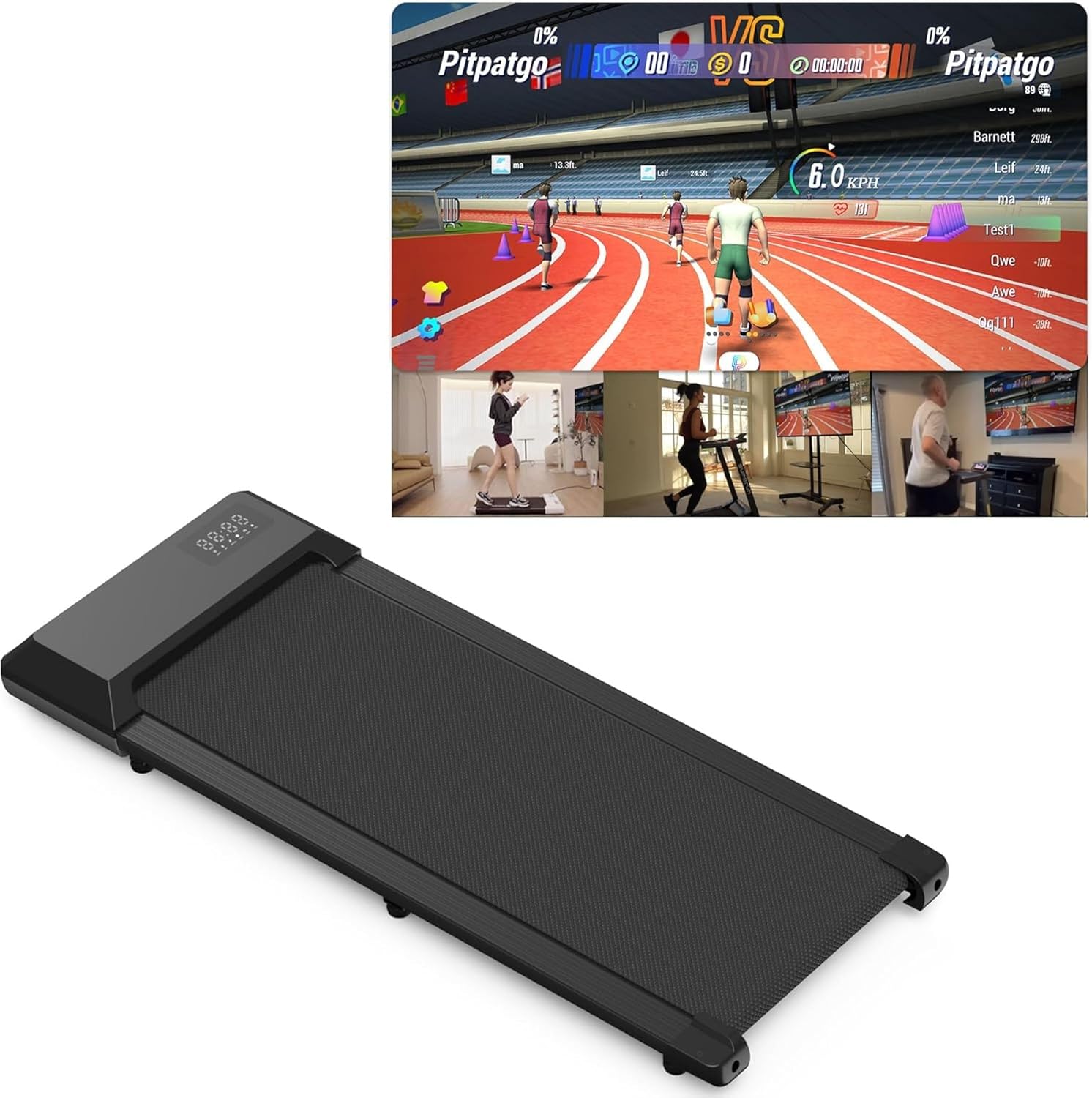 Superun Walking Pad Raceable 2.5HP