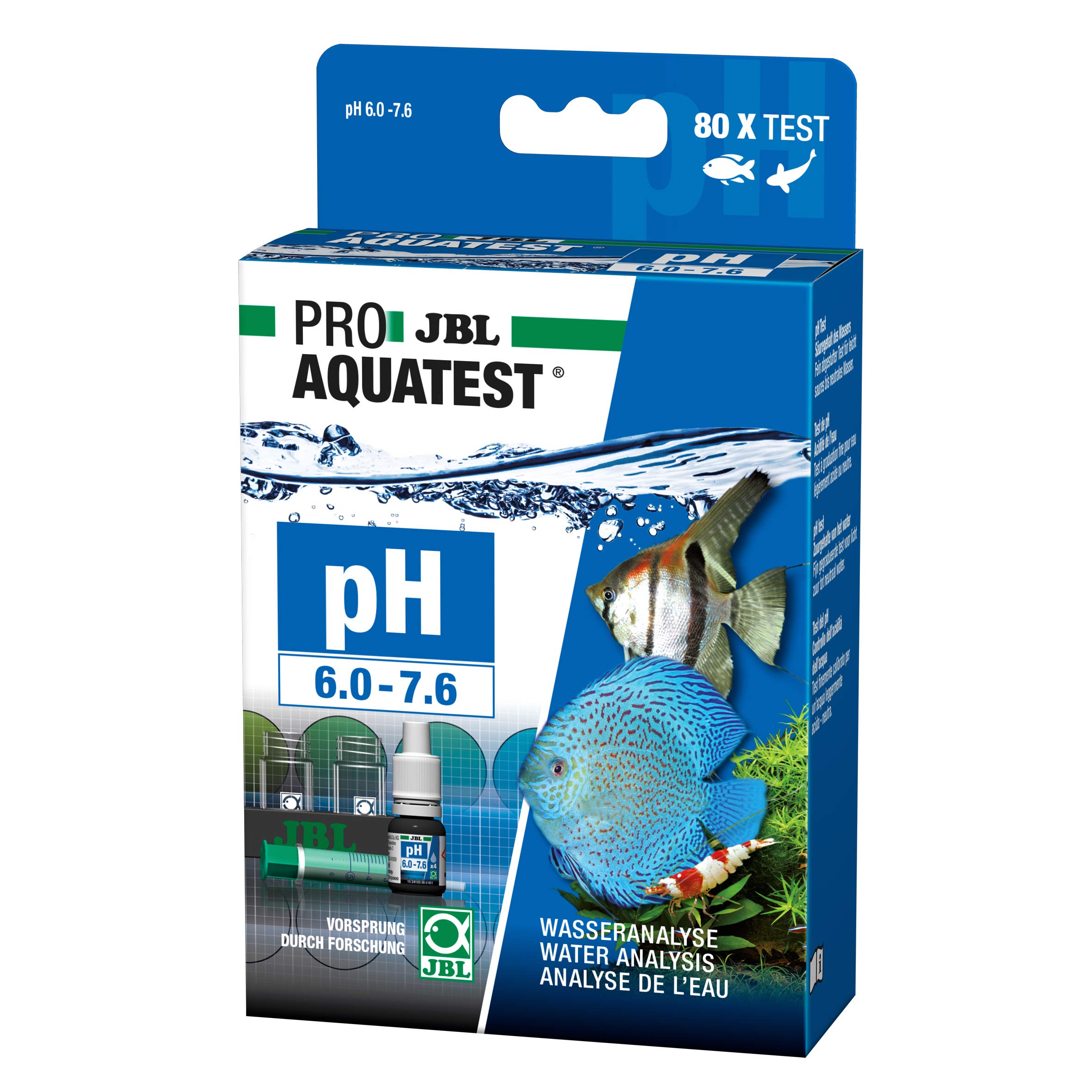 JBL ProAquaTest pH 6.0-7.6 Pond Water Test Kit