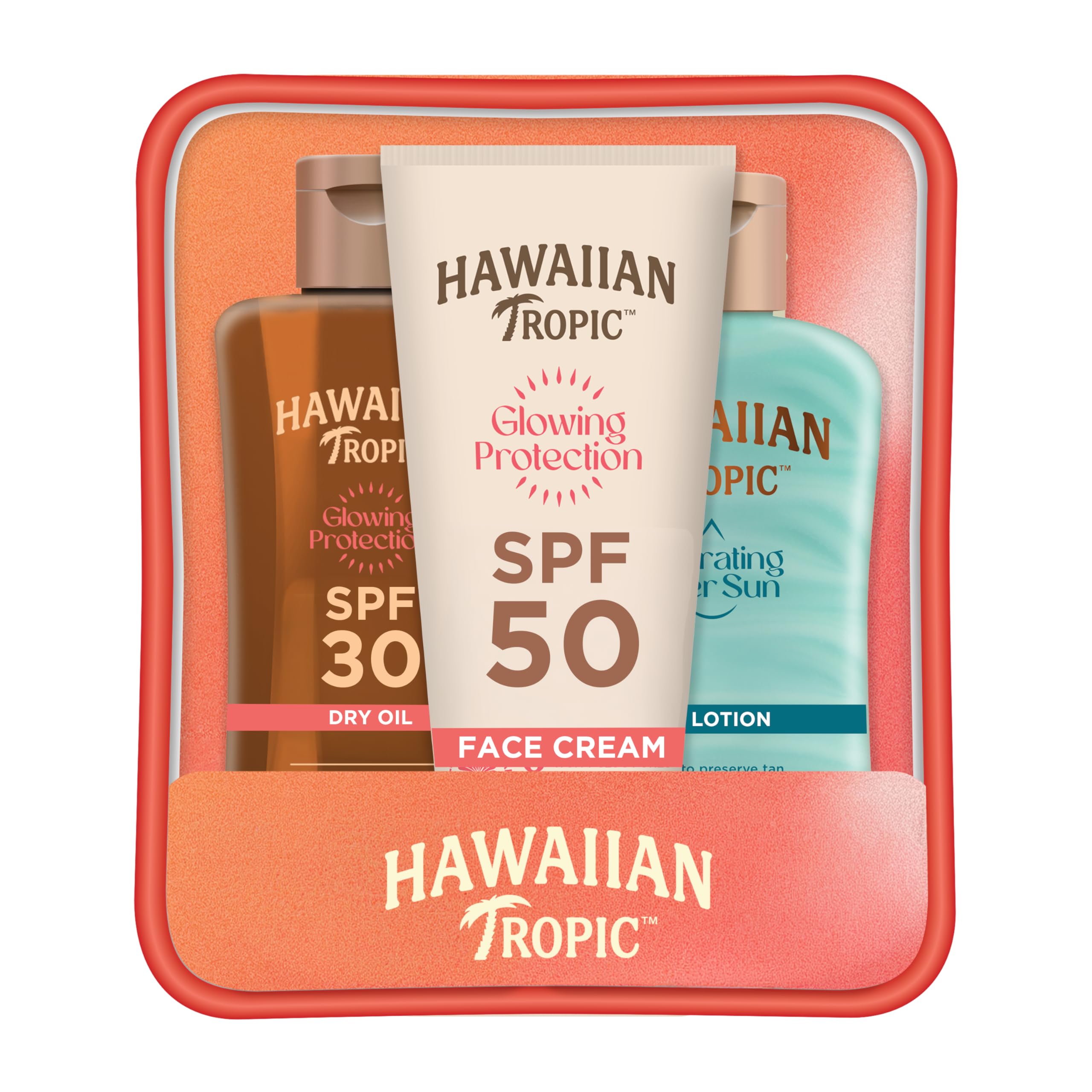 Hawaiian Tropics - Travel Trio Gift Set - Sun Care - 50ml