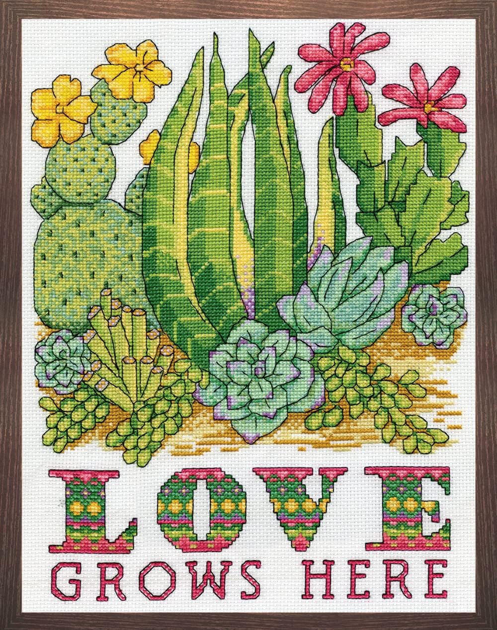 Design Works Crafts Counted Cross Stitch Kit, Multicolor