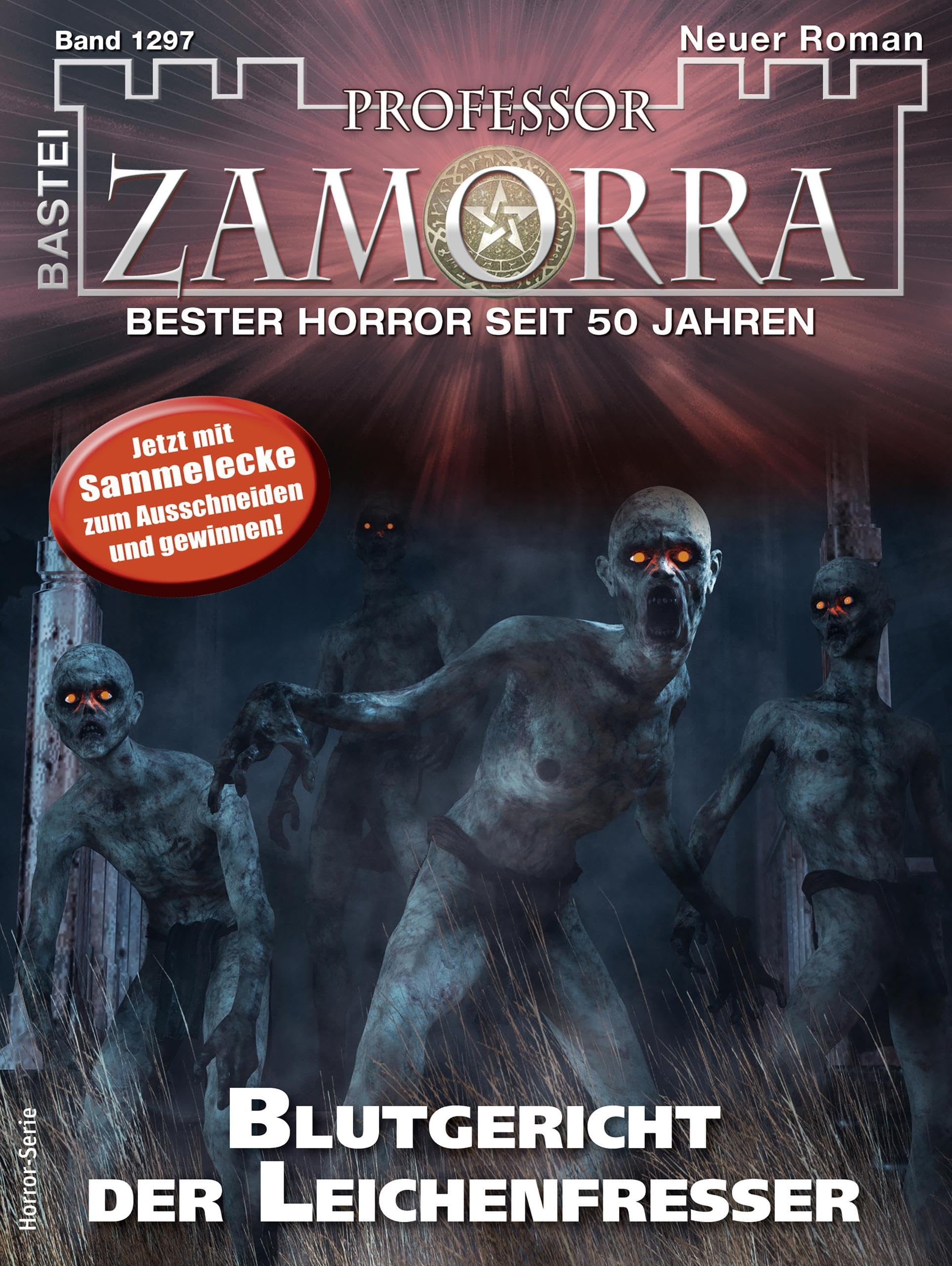 Cover of Professor Zamorra, #1297: Blutgericht der Leichenfresser