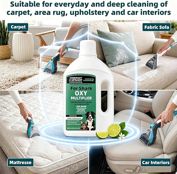 Carpet Shampoo Compatible For StainStriker, Compatible For Shark