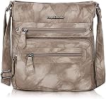 Angel Barcelo Crossbody Bags for Women Soft Small Shoulder Purses for Women