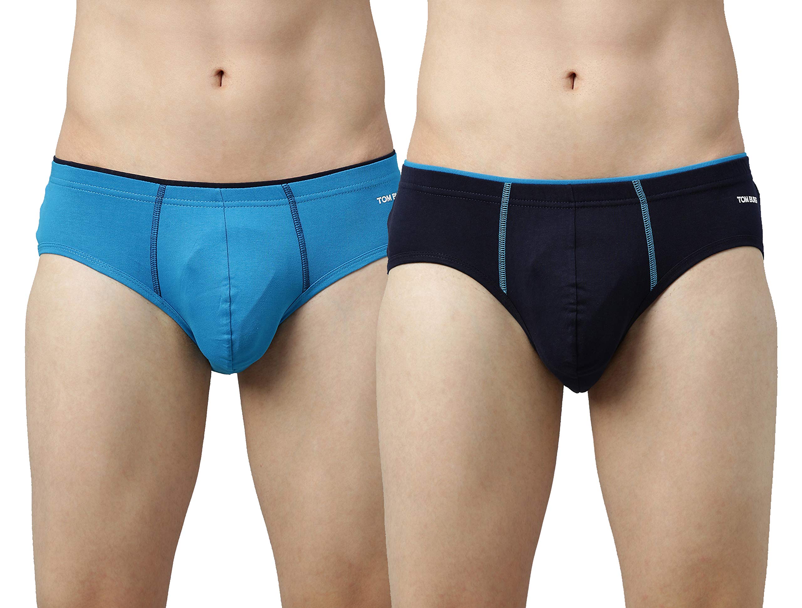 tom burg Regular Cotton Iconic Casual Smooth & Comfortable Brief for Men (Pack of 2)-picture-23