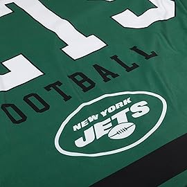 FOCO New York Jets NFL Team Property Of Sherpa Fleece Blanket