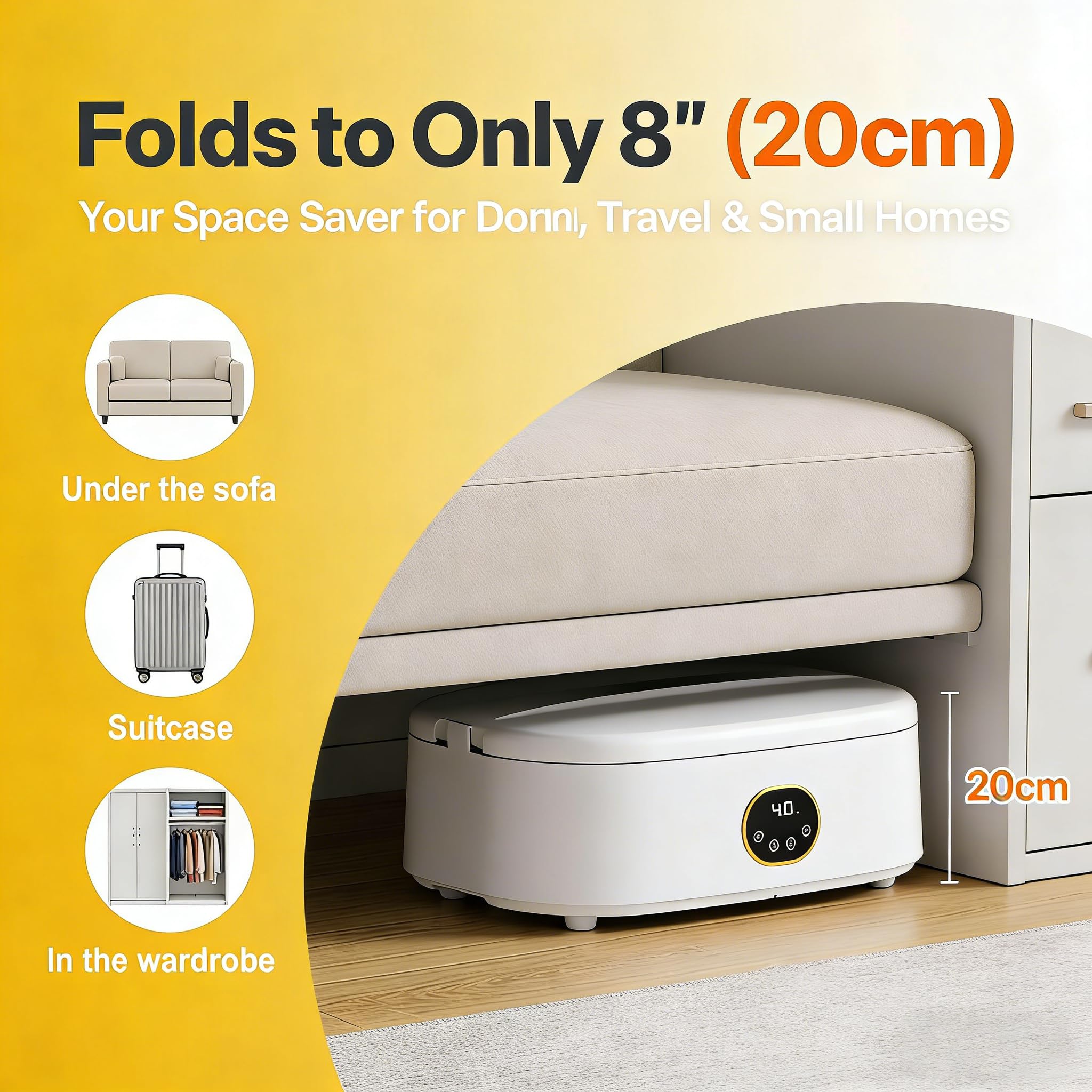 Máquina de planchar automática, secadora de vapor y vaporizador vertical de ropa para eliminar arrugas, armario de planchado automático para un cuidado eficiente de la ropa