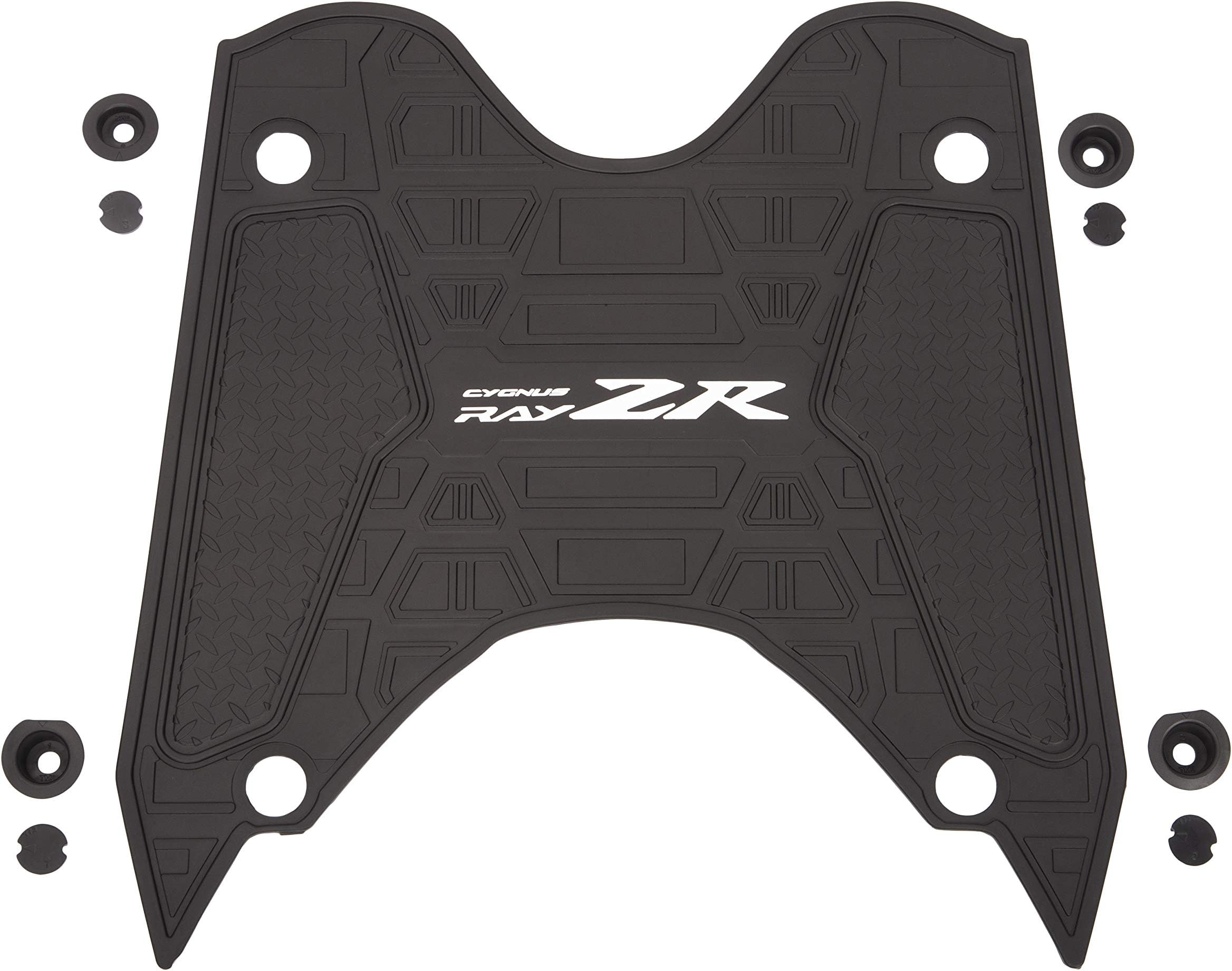 Yamaha Rubber Floor Mat for 125 Fi/Rayzr 125 Fi Street Rally- Black Y6At72Fmbl20