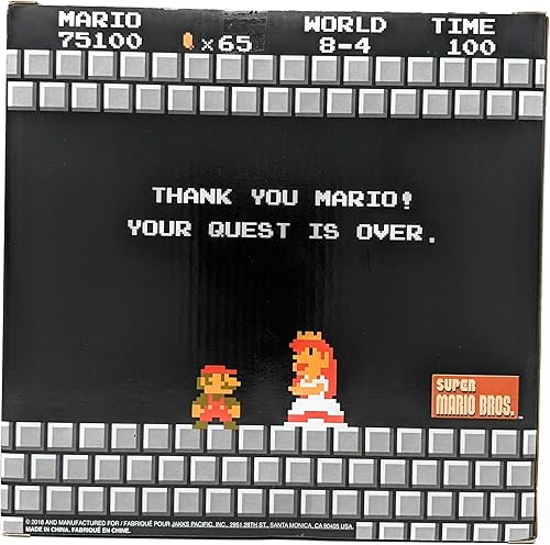 Miniatura 3 de World of Nintendo - Figura de acción clásica de Mario vs Bowser de 25 de 8 bits