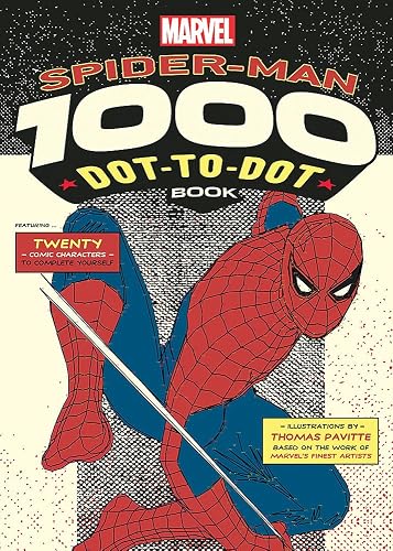 Marvel's Spider-Man 1000 Dot-to-Dot Book: Twenty Comic Characters to Complete Yourself