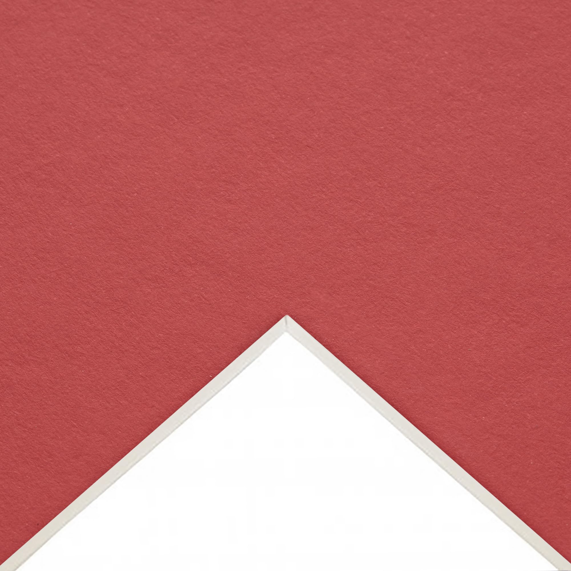 2 x A1 (23.4in x 33.1in/59.4cm x 84.1cm) Mount Board, 1450 Micron, Acid Free, Virgin Material, High Quality, 74 Colours to Choose from (Red-C6)
