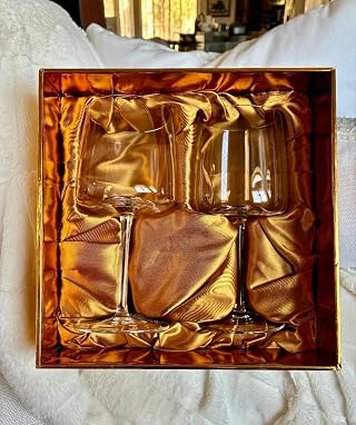 Customer photo of Crystal Aperol Spritz Cocktail Glasses, from Linda S.'s 5-star review