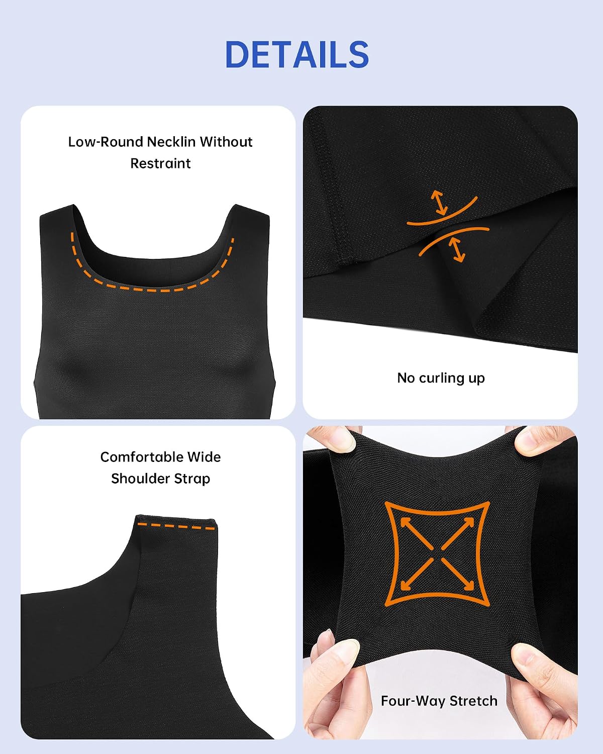 Compression Corest Chest Binder Slimming Tank Top for Hide GynecomastiaTransgender Tomboy Men Women
