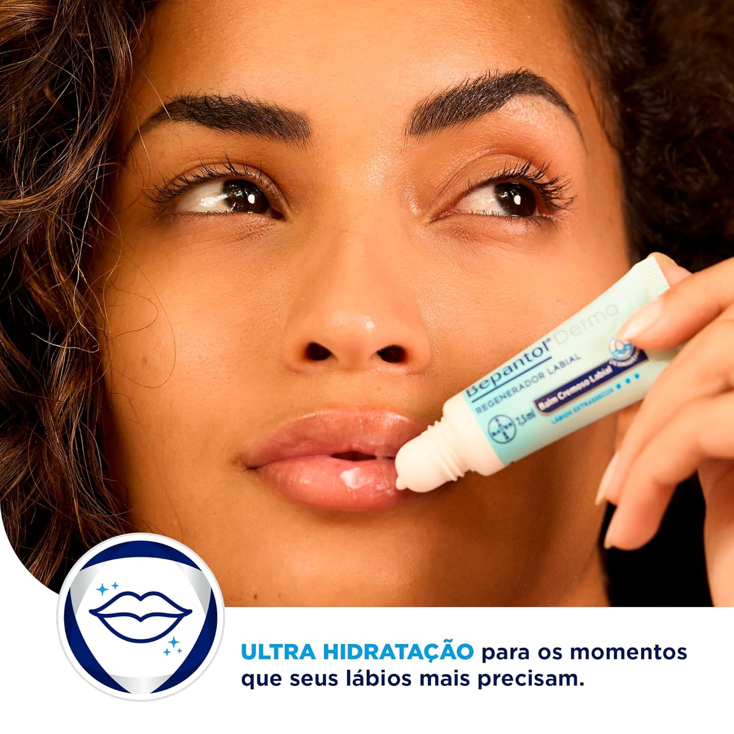 Bepantol Derma Regenerador Labial Diário, Hidratante, 7,5ml em promoção! Veja a oferta e mais achadinhos de Lábios 4 Hoje é o melhor dia para comprar Bepantol Derma Regenerador Labial Diário, Hidratante, 7,5ml com aquele preço maroto! Promoção! Aproveite a oferta! 4