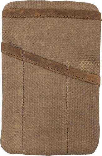 Vista 59 de Hide & Drink, bolsa de bolsillo multiherramienta de lona encerada, bolsa compacta multiusos con cremallera, mini funda de herramientas