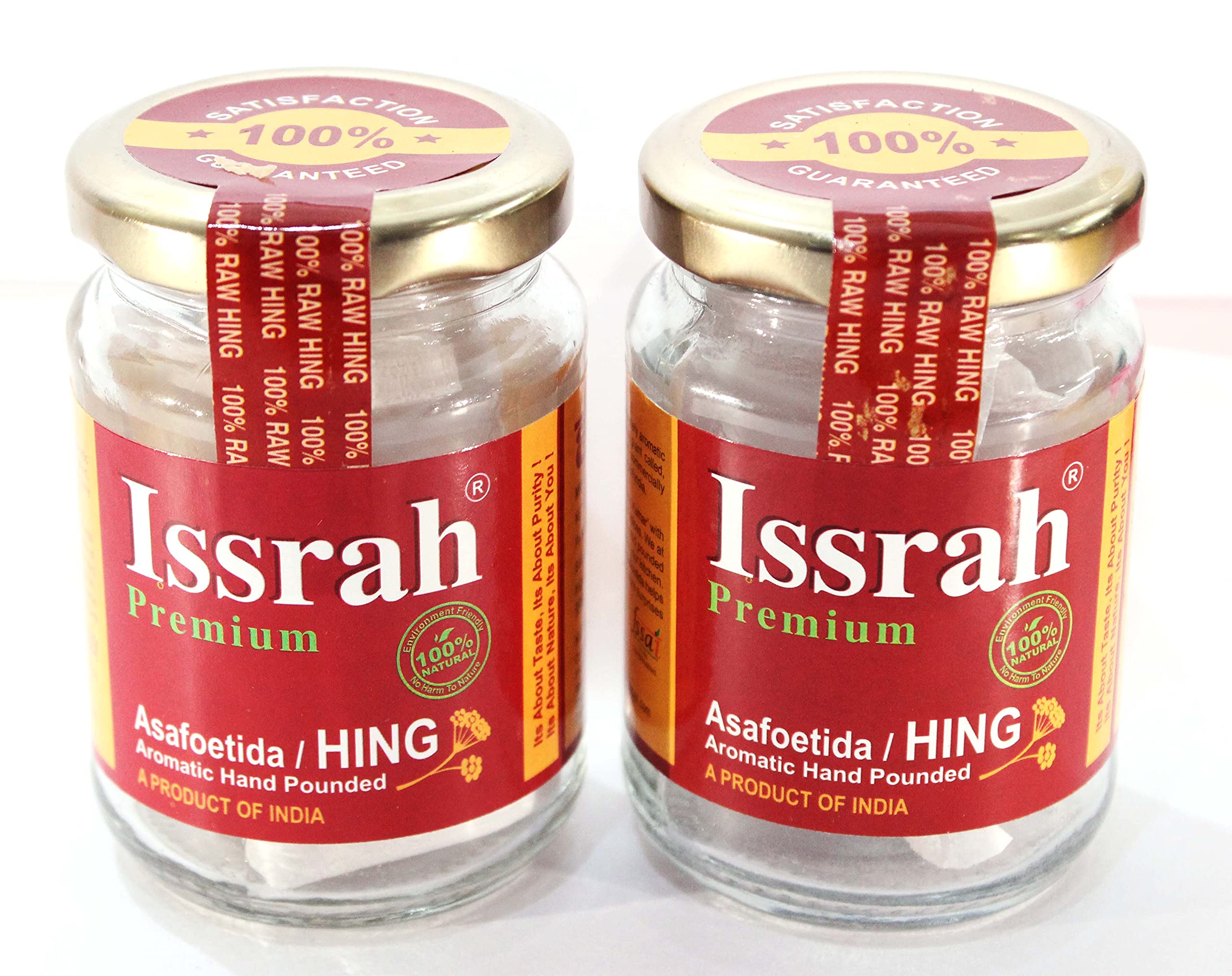 ISSRAH Danedar Hing | Glass bottle - 10 Grams | Heeng | Perungayam | Asafoetida | Hand Pounded | Extra Strong (Pck of 2) (B094P1Q2S7) Amazon Price History, Amazon Price Tracker