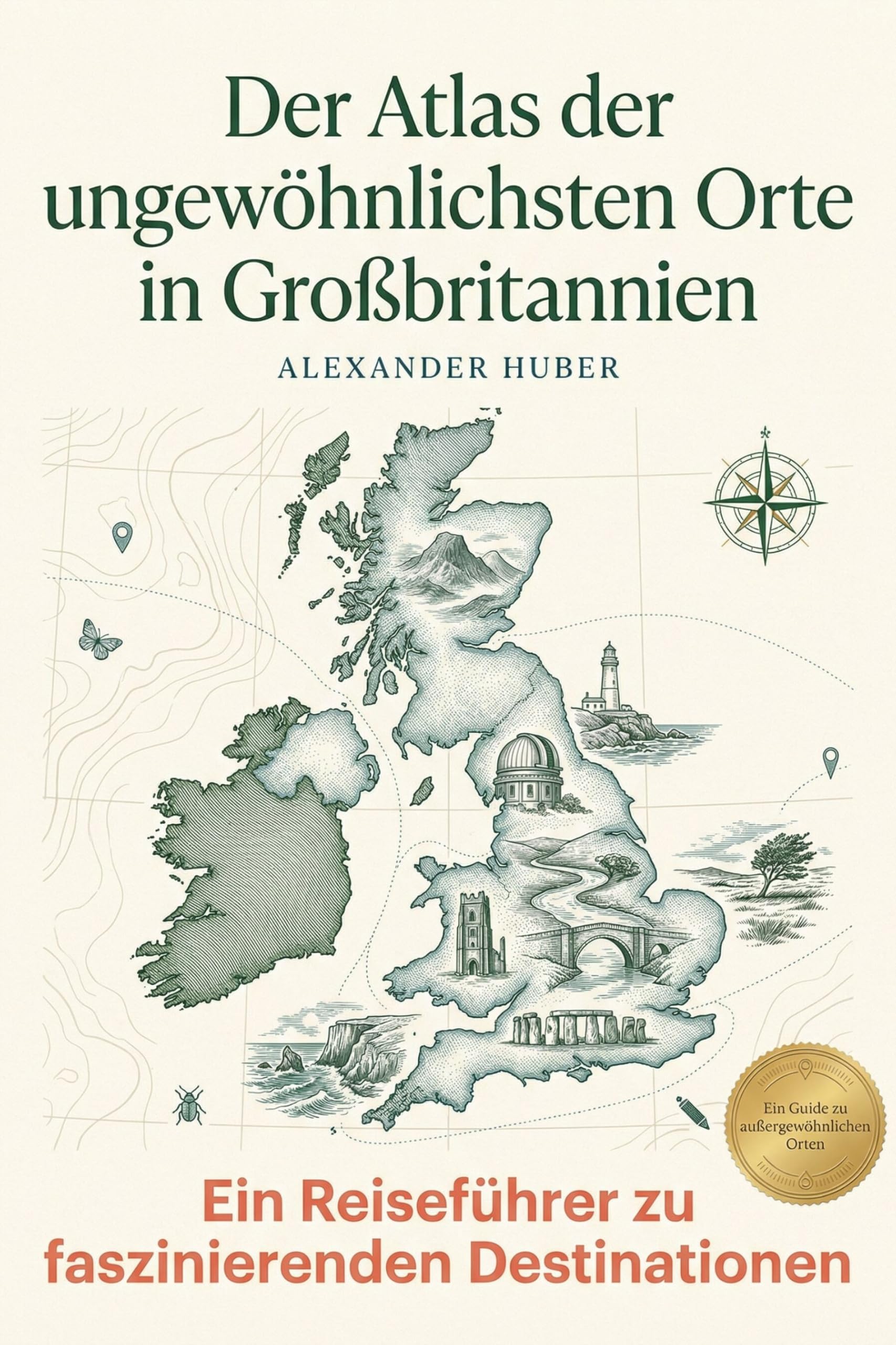 Der Atlas der ungewöhnlichsten Orte in Großbritannien: Ein Reiseführer zu faszinierenden Destinationen