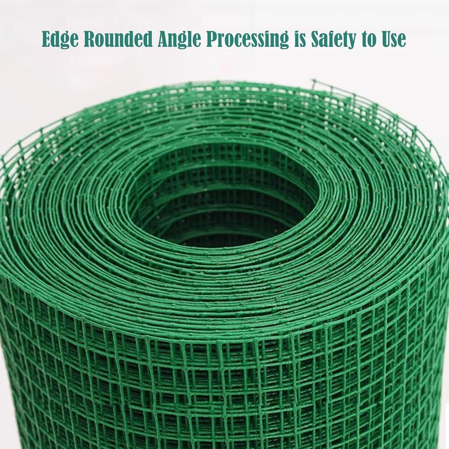 Rollos de red gruesa de 1,8 mm para vallas, gallineros para jardín y para animales domésticos, jaulas para conejos/jardines/pequeños recintos para roedores (1,5 x 5 m)