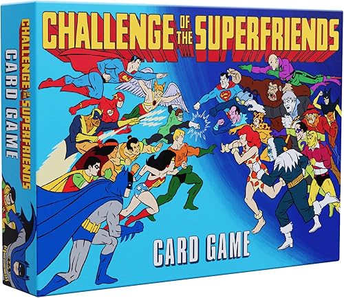 Cryptozoic Entertainment Juego de cartas Challenge of The Superfriends, multicolor