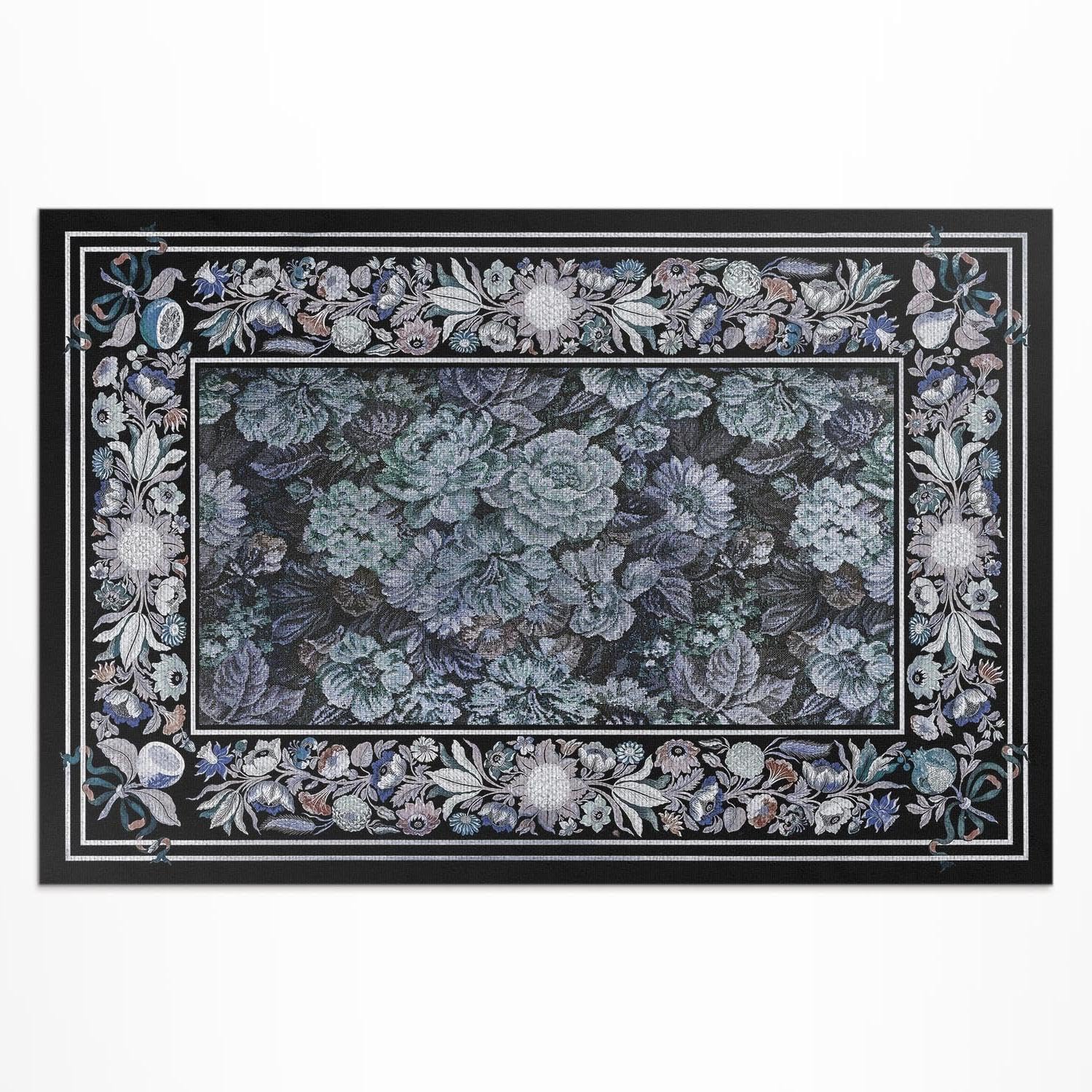 Tapis de jardin imputrescible pour rénover un sol de balcon abîmé 100x150 cm Vieux Bouquet