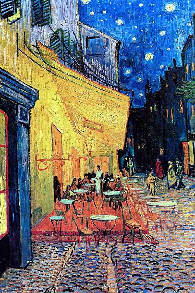 Amazon.co.jp: ヴィンセント・ヴァン・ゴッホ 夜のカフェテラス
