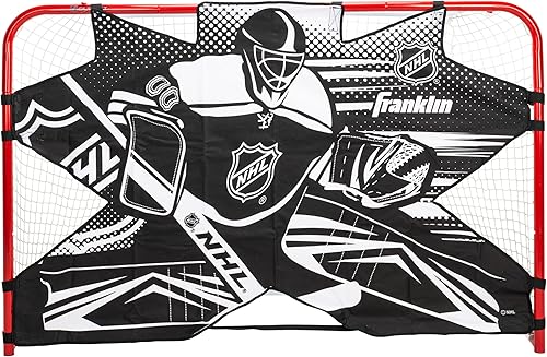 Miniatura 8 de Franklin Sports NHL Street Hockey Goalie Shooting Target - Shooter Tutor Hockey Goal Practice Target - Street Hockey Net Goalie Target - Easy Attach