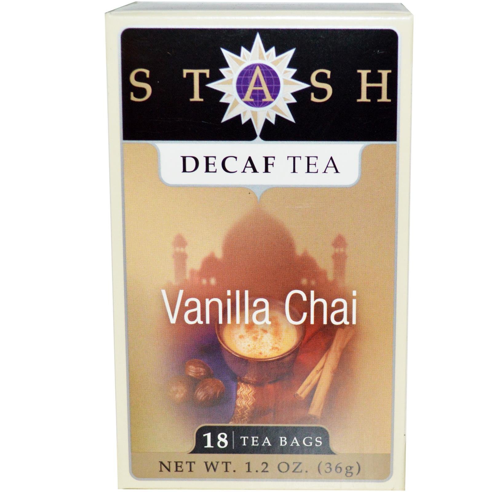 Vanilla Chai Decaffeinated Black Tea - 18 Tea Bags