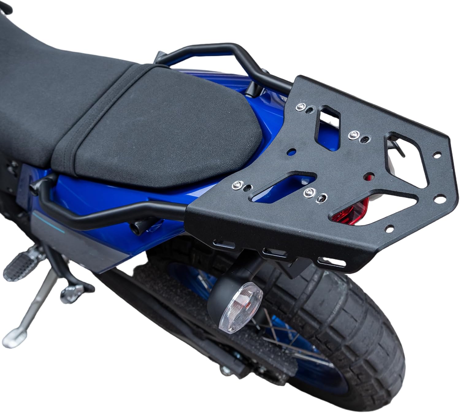 Motorcycle Rear Luggage Rack for Yamaha Tenere700 Tenere 700 2018 2019 2020 2021 2022 2023 2024 2025 Black Cargo Carrier Support Solo Seat Shelf Holder