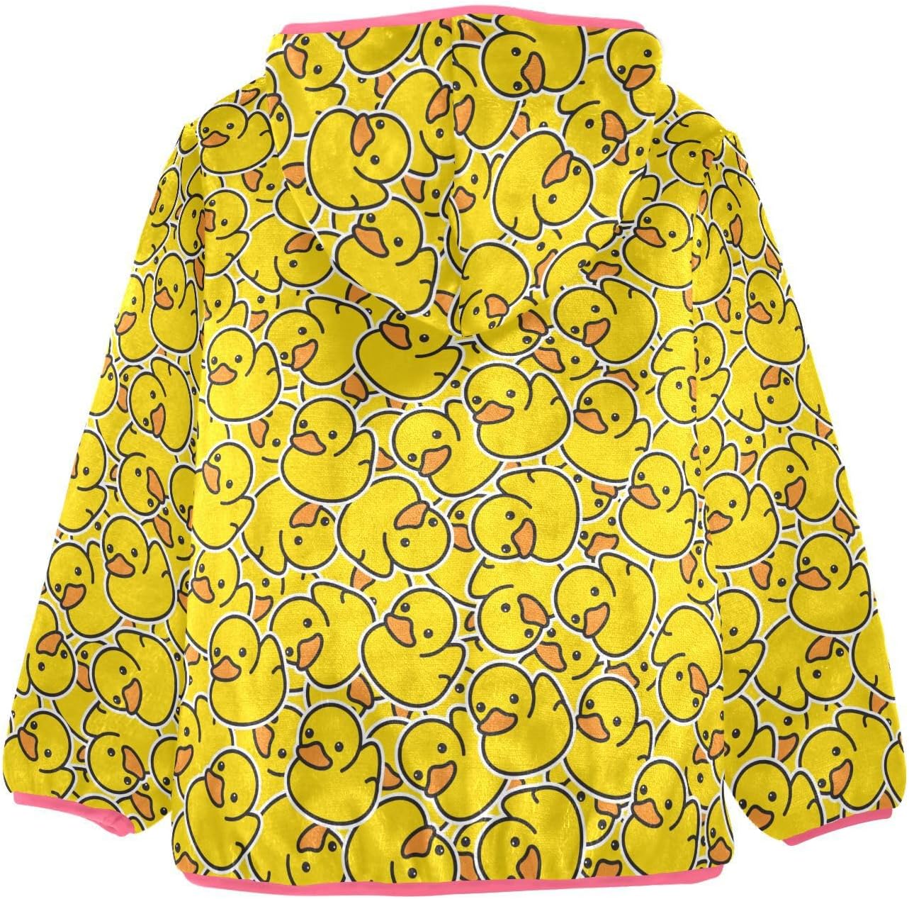 Toddler Fleece Jacket Baby Girls Hooded Zipper Long Sleeve Thick Warm Outerwear 3-10 Years