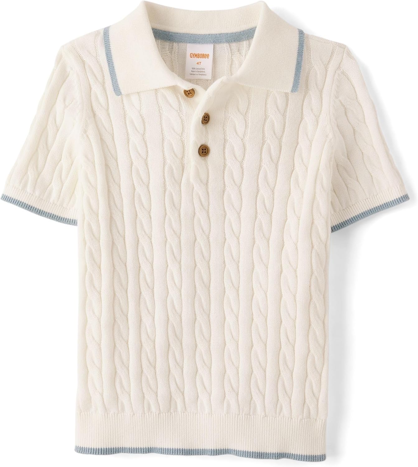Gymboree Boys' and Toddler Short Sleeve Sweater Polo Shirt
