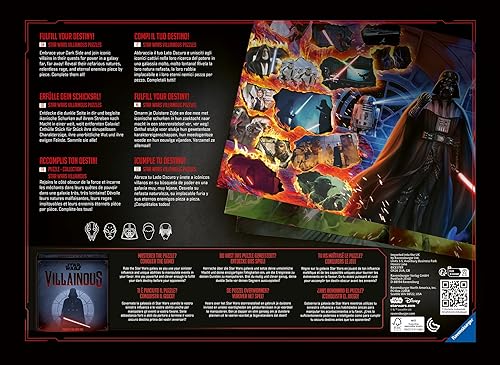 Miniatura 3 de Ravensburger Star Wars Villainous General Grievous - Rompecabezas de 1000 piezas para adultos, 17342, cada pieza es única, la tecnología Softclick