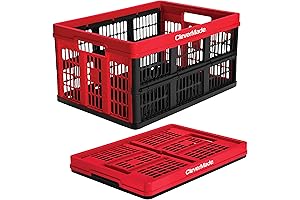 beright collapsible bin - Red