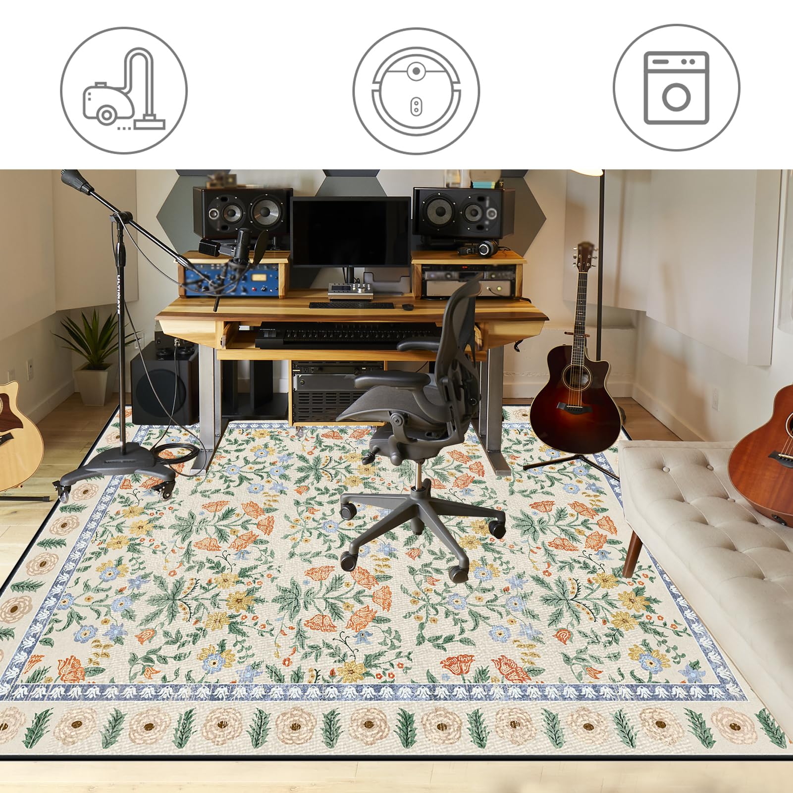 Dywaniki akustyczne, mata z baterią elektroniczną, 160 x 100 cm dźwiękoszczelna mata, mata bębnowa do pudełka na baterie akustyczne bębny i instrumenty muzyczne dźwiękoszczelny koc bębnowy