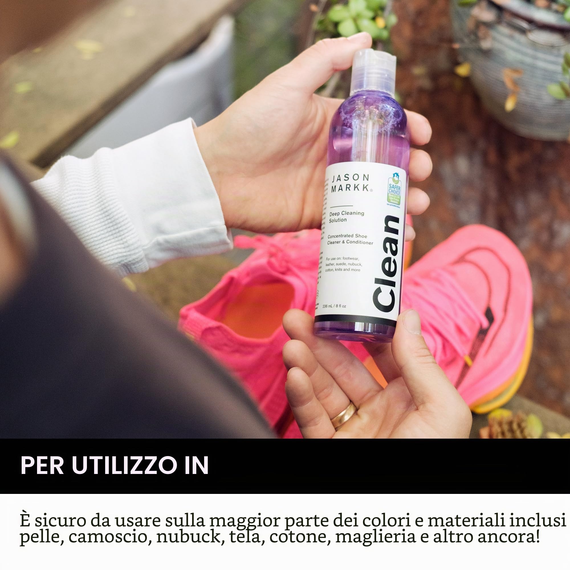 Jason Markk cura per la pulizia delle scarpe da ginnastica