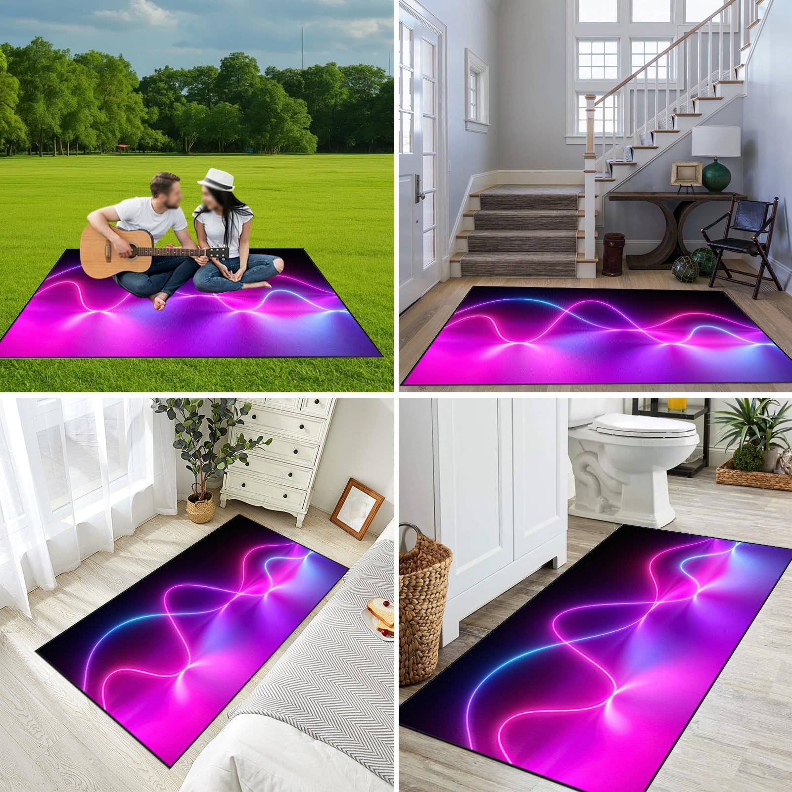 200 x 210 cm Tapis de Sol Bureau, Tapis de Protection du Sol pour Chaise de Bureau, Tapis de Chaise de Bureau pour Moquette, Tapis Gaming Sol pour Chaise de Bureau stratifiée, Bureau et Chambre
