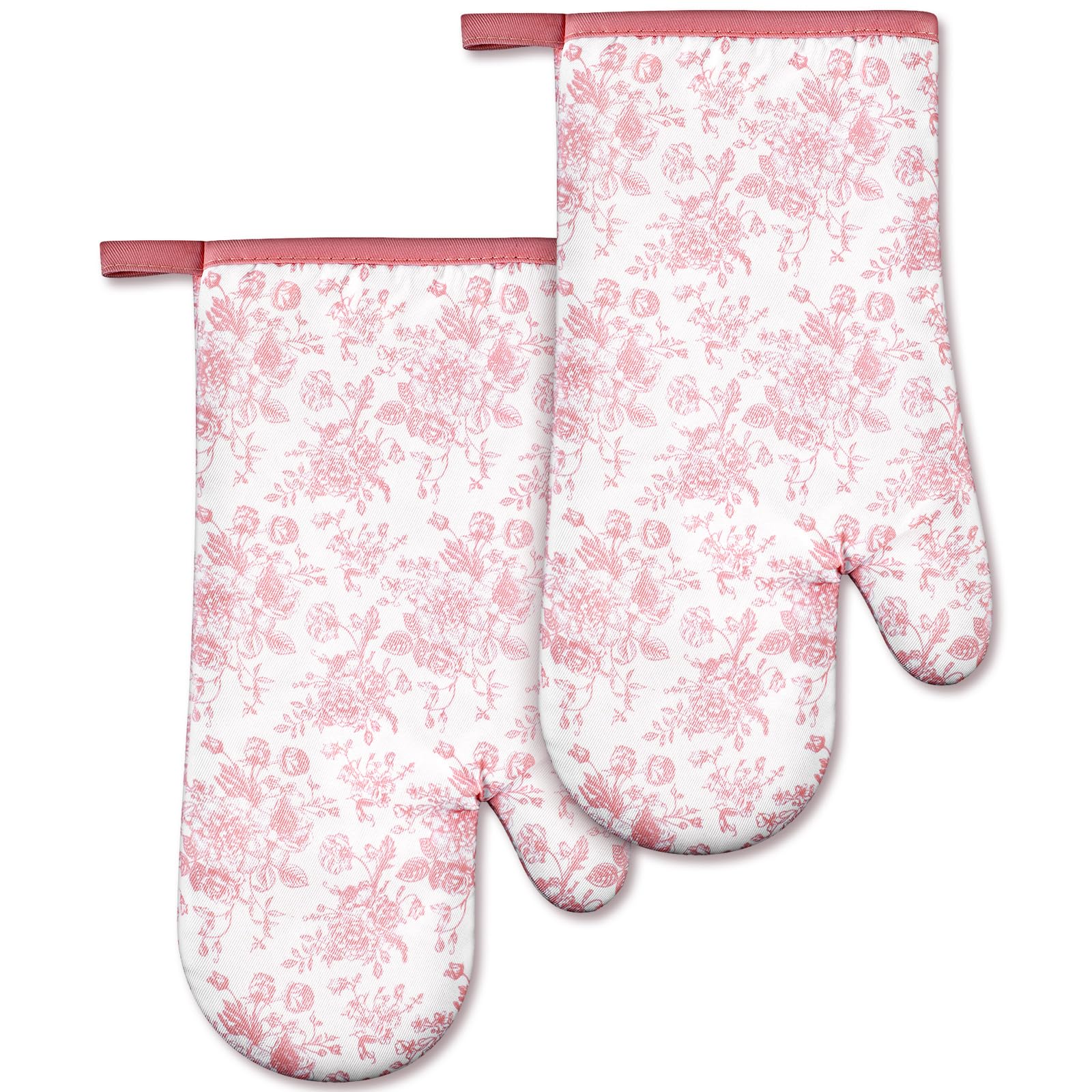 Gants de cuisine matelassés 33 cm contre les brûlures de four