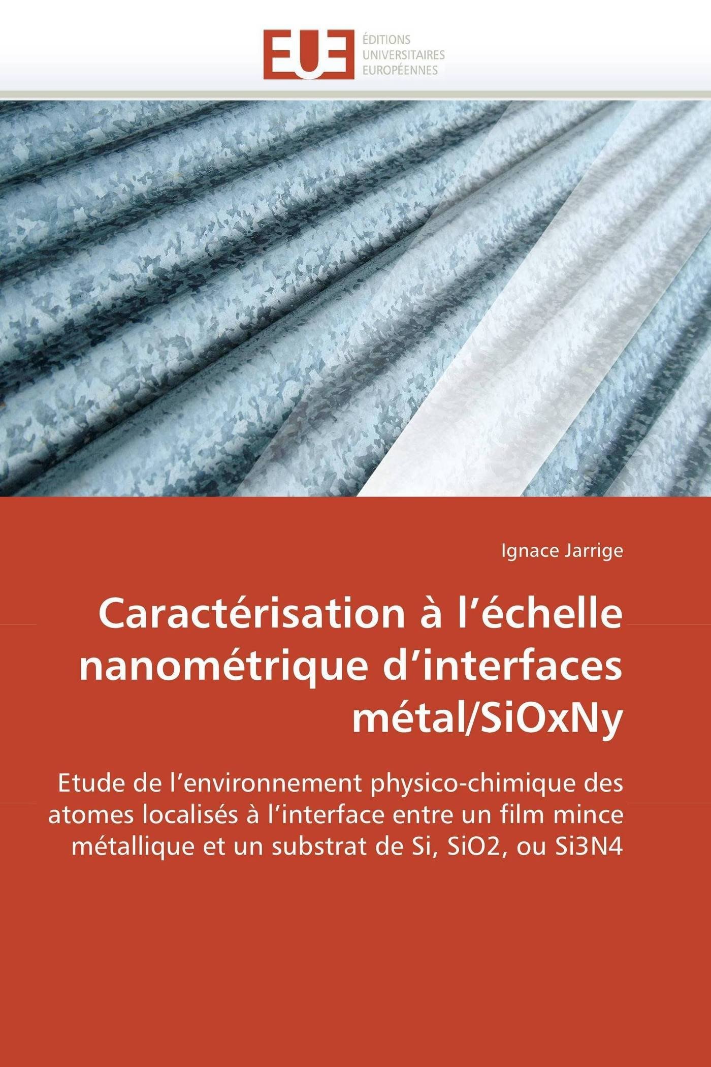 Caractérisation à l’échelle nanométrique d’interfaces métal/SiOxNy (Omn.Univ.Europ.)