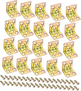 Angoily 1 Set Right Angle Color Zinc Angle Code Right Angle Bracket Metal Brackets Metal Shelving Heavy Duty L Brackets Heavy Duty Heavy Duty Shelves Decorative Joint Angle Bracket Holder