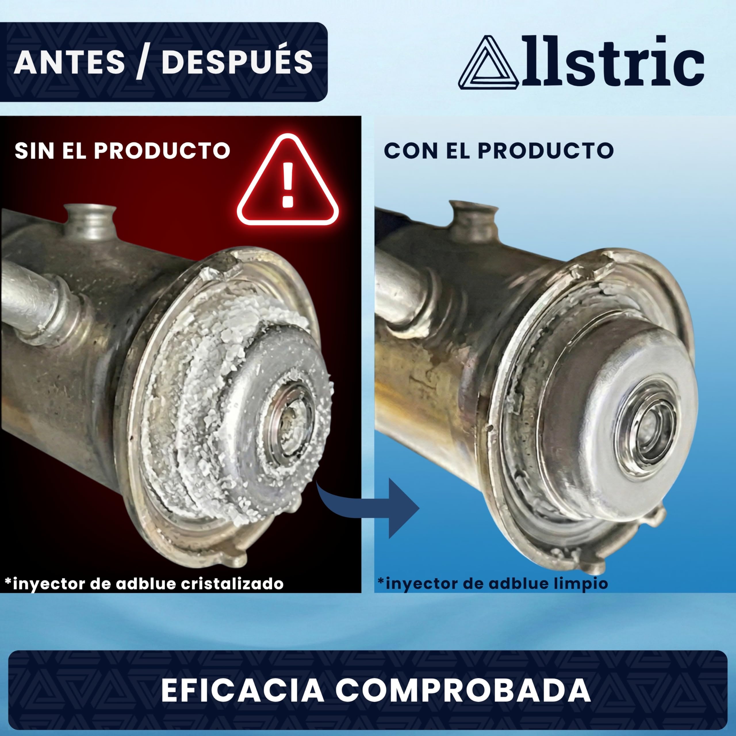Anticristalizante AdBlue 250ML | Aditivo AdBlue Anticristalización Sistema SCR | Previene y Disuelve Cristales de Urea | Protege Inyector y Catalizador | Motores Diésel | Fabricado en España