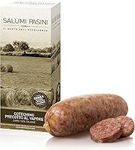 Pre-cooked Cotechino Salumi Pasini® | Whole 500g | Pre-cooked Italian Sausage | Deli